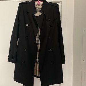 Burberry Black Trench Coat